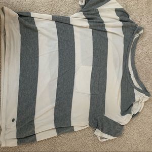 A&E soft and sexy stripe shirt